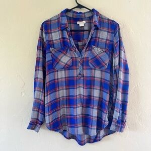 Lucky brand plaid shirt